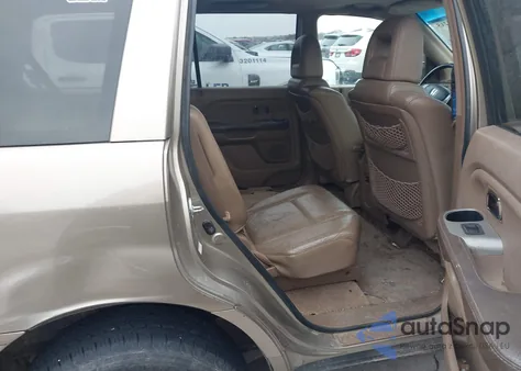 2005 Honda Pilot Ex-L из США, поврежденный, VIN 2HKYF185X5H539906